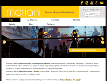 Tablet Screenshot of marianisg.com.ar